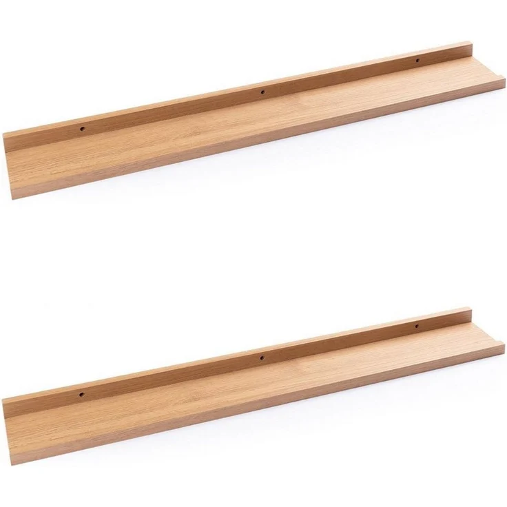 Home4You Wandregal Bilderleisten 2er Set, Spar-Set – Bild 1