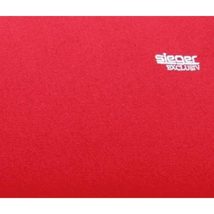 Sieger 5510 4914 Hocker-Auflage Schaum / Vlies Füllung, Polyacryl Rot 49 x 4 x 49 cm – Bild 2