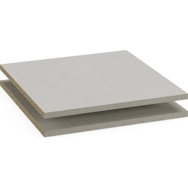 rauch Zubehör, Einlegeböden 2er-Set, für Drehtürenschränke von rauch mit einer Elementbreite von 45 cm und einer Schranktiefe 54 cm