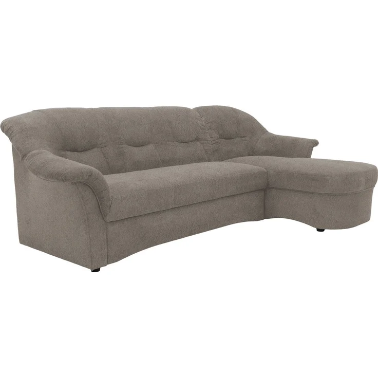 OTTO home Ecksofa Langelland 232 x 146 cm, auch mit Schlaffunktion, mittelfester Sitz, L-Form, mit Federkern, pflegeleichter, weicher Luxus-Microfaser – Bild 4