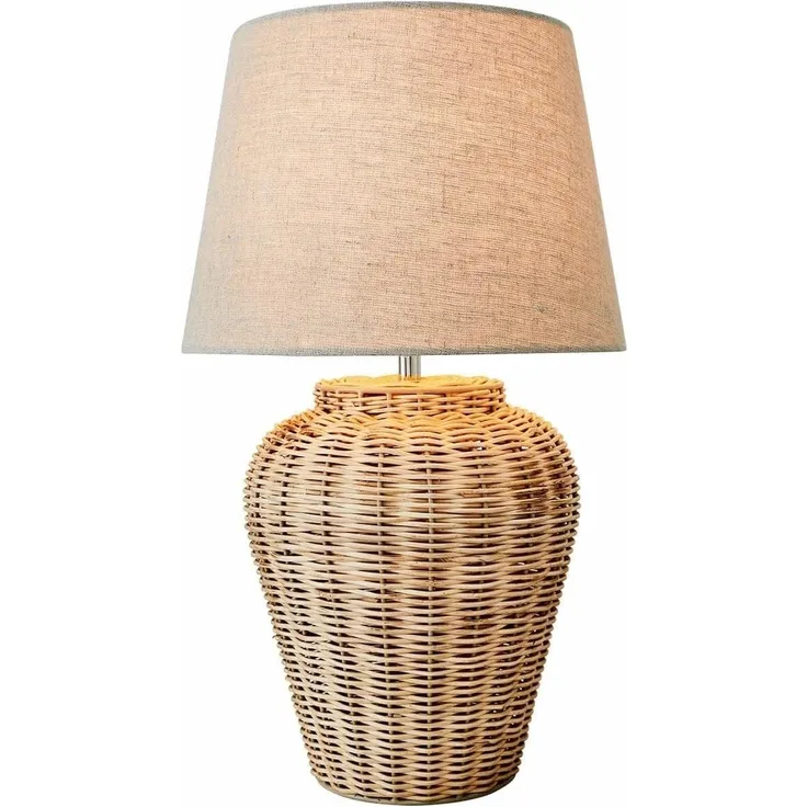 Mirabeau Tischleuchte Tischlampe Ernée beige