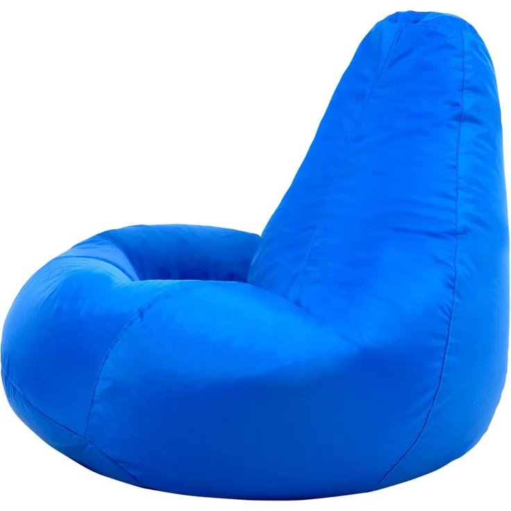Bean Bag Bazaar Gaming Sitzsack „Recliner“, Gamer Sitzsack für Erwachsene und Kinder, Indoor Outdoor Sitzsack Sessel Gaming mit Füllung (Sitzsack, Blau) – Bild 6