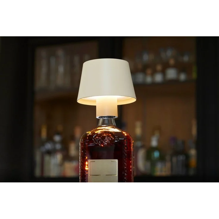 Northpoint LED Tischleuchte LED Akku Tischlampe Flaschenleuchte 3in1 45cm warmweiß – Bild 3
