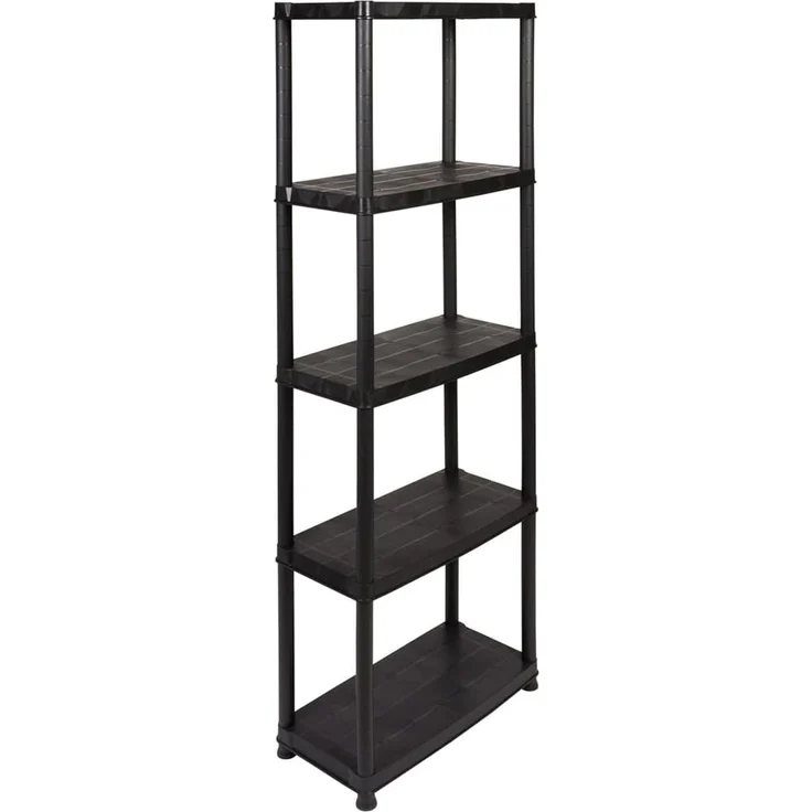 Kreher PRIMO PLUS - Kunststoffregal 12 Zoll (Schwarz) – Bild 1
