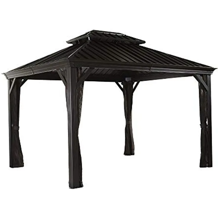Messina 1012 | Pavillon mit festem Dach | mit