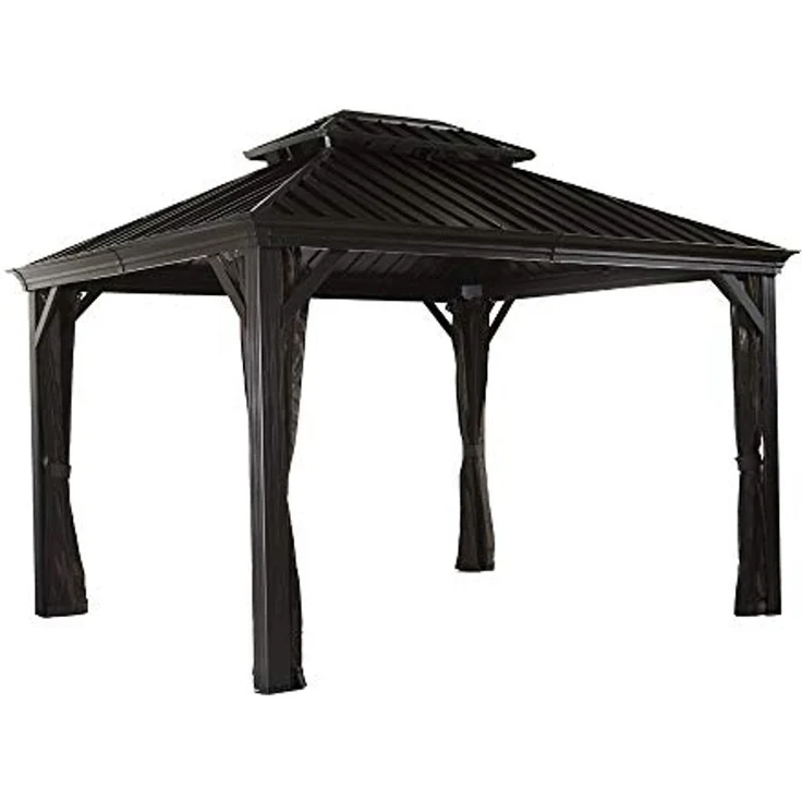 Messina 1012 | Pavillon mit festem Dach | mit – Bild 1