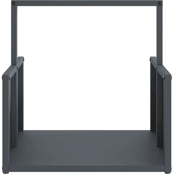 vidaXL Brennholzregal Anthrazit 40x40x40 cm Kaltgewalzter Stahl 864273 – Bild 5