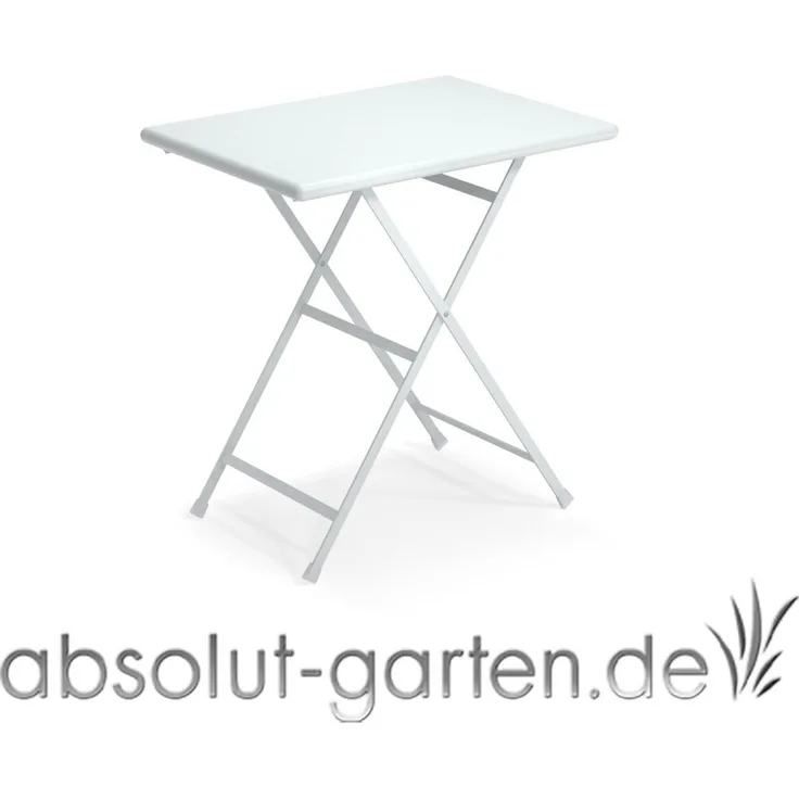 Klapptisch Arc en Ciel 70 x 50 cm (32 - Eisweiß)