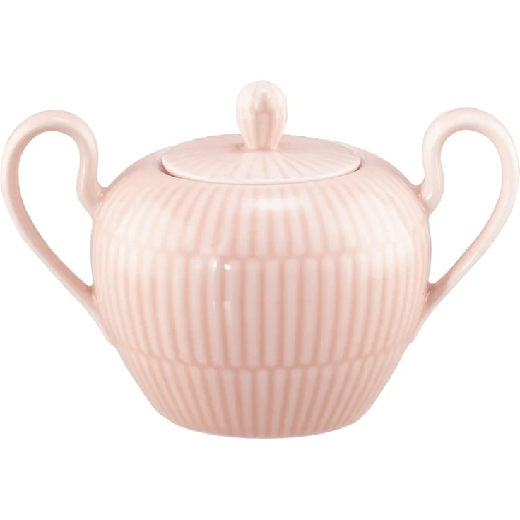 Seltmann Weiden Amina Zuckerdose mit Griffen 230 ml - Rosé – Bild 1