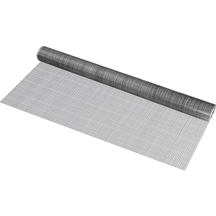 Maschendrahtzaun 1 Rolle 1x5 m Grau pro. tec – Bild 2