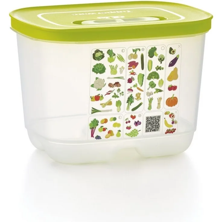TUPPERWARE Vorratsdose Tupperware Klimaoase Behälter 1,8 L hoch gelb
