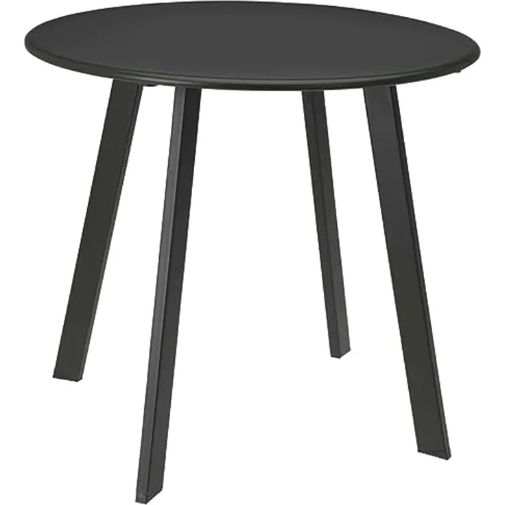 ProGarden Beistelltisch 50x45 cm Dunkelgrau Matt 436213