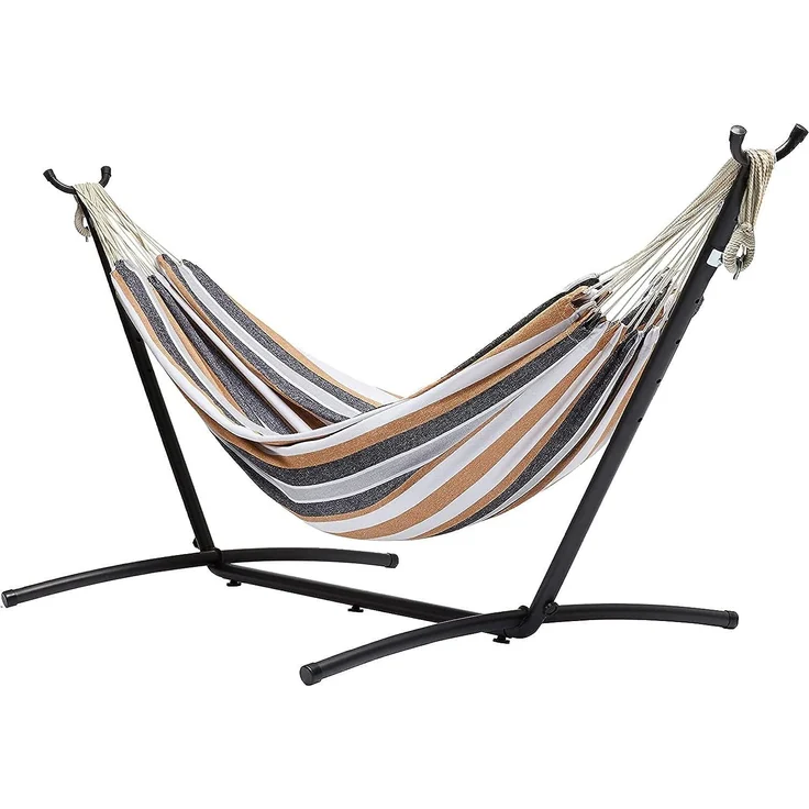 AmazonBasics - Hängematte mit Gestell, Stoff – Bild 1