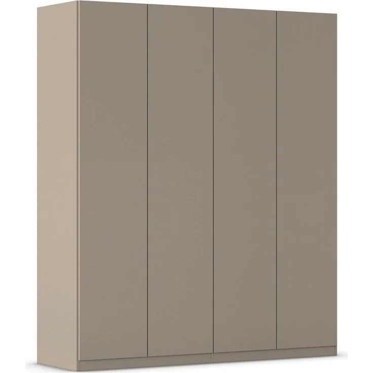 rauch Kleiderschrank Schrank Möbel Schlafzimmer Garderobe Kinderzimmer WELTNEUHEIT ELVIK (3 Ausstattungsvarianten - Breiten 47-405 cm, Höhen 187/212/231 cm) PATENTIERTES SCHNELLMONTAGESYSTEM mit Push-to-open MADE IN GERMANY – Bild 1
