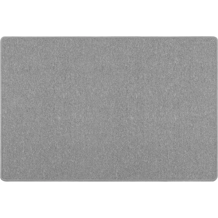 vidaXL Teppichläufer Hellgrau 100 x 150 cm 100% Polypropylen 42011379 – Bild 1