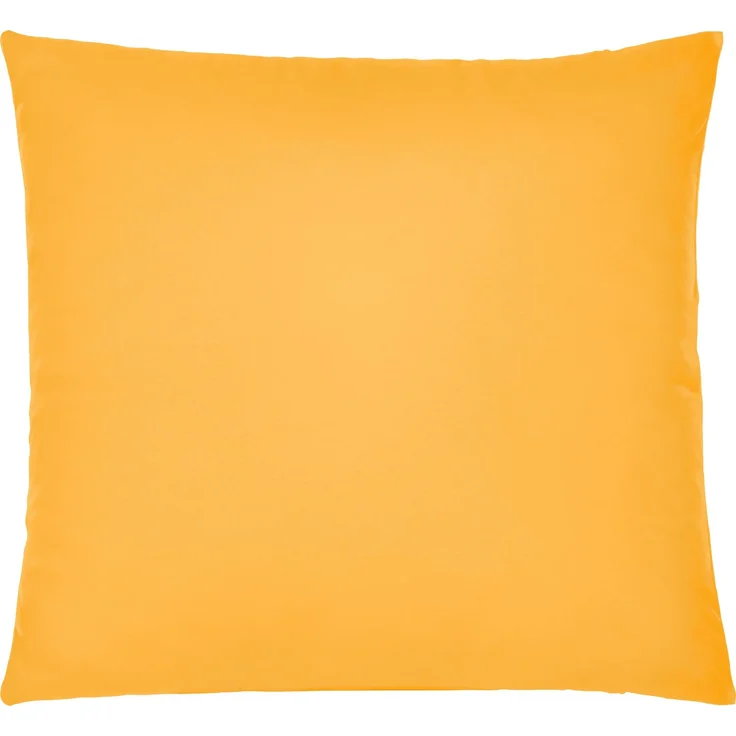biberna Feinjersey-Kissenbezug, 2-teilig, gold, 40x40 cm – Bild 1