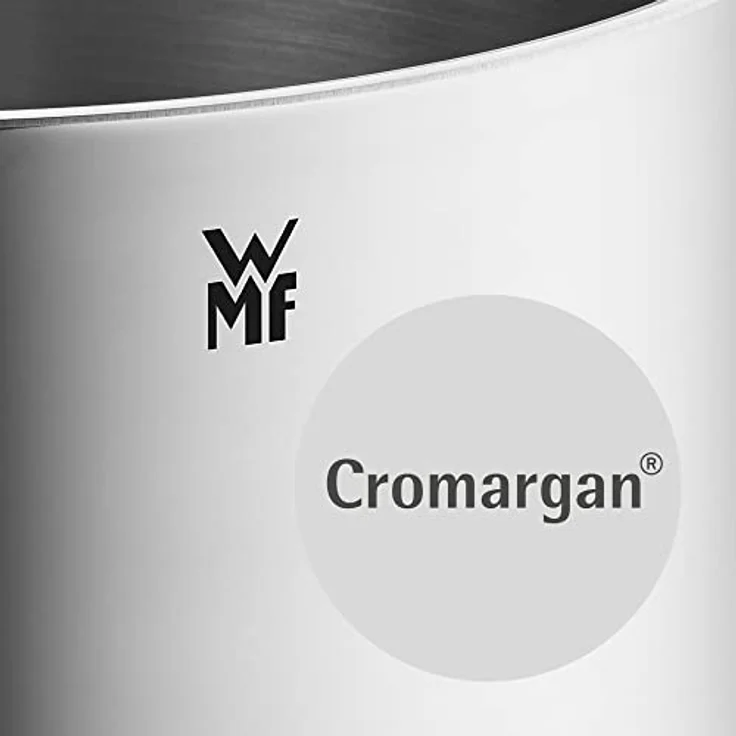 WMF Topf-Set Astoria, Cromargan® Edelstahl Rostfrei 18/10 (Set, 11-tlg, 2x Bratentopf mit Deckel, 3x Kochtopf mit Deckel, 1x Stielkasserolle), 11-teilig, hochglanzpoliert, mit Schüttrand, TransTherm-Allherdboden – Bild 10