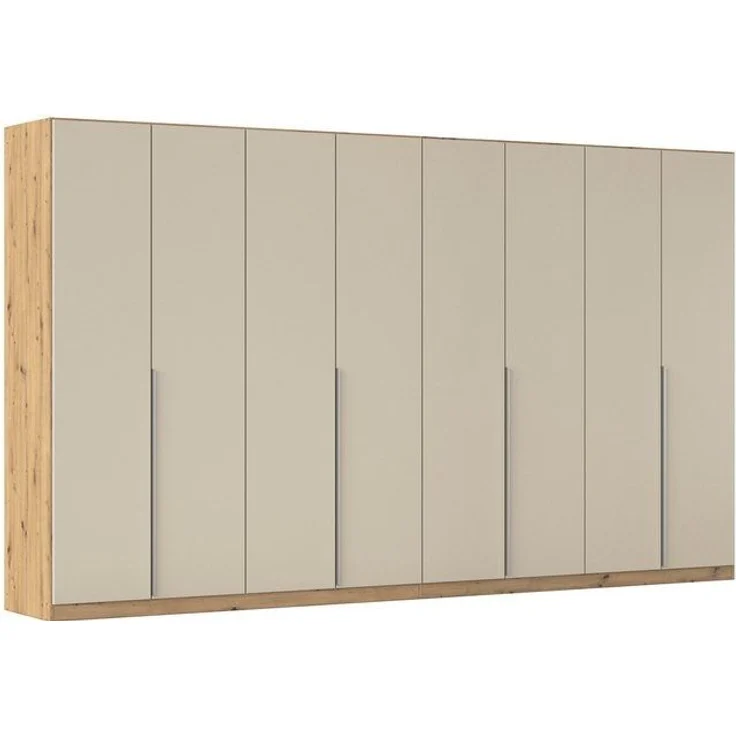 OTTO home Drehtürenschrank Kleiderschrank Schrank Garderobe AGORDO TOPSELLER Schlafzimmer (in zwei Griff-Farben, Breiten 91-405 cm, Dekor- oder Hochglanzfront) durchdachte Innenausstattung, in 8 Breiten und 2 Höhen MADE IN GERMANY – Bild 4