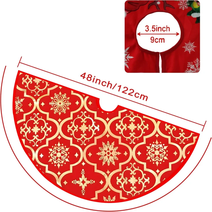 ABC Handtuch, für Weihnachten, rot, Polyester, 16 x 24 x 20 cm – Bild 4