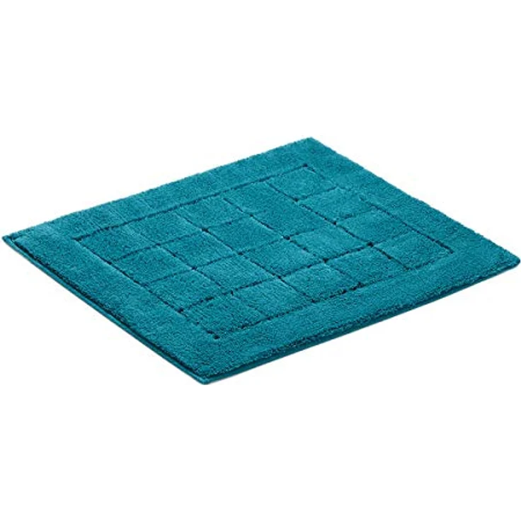 Vossen Badteppich Exclusive 7660, hochfloriger Badematte aus 100% Baumwolle, rutschfest, schwarz, fußbodenheizungsgeeignet – Bild 5