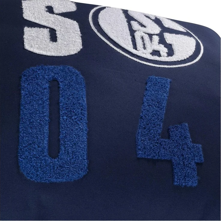 FC Schalke 04 Dekokissen Kissen Buchstaben blau – Bild 1