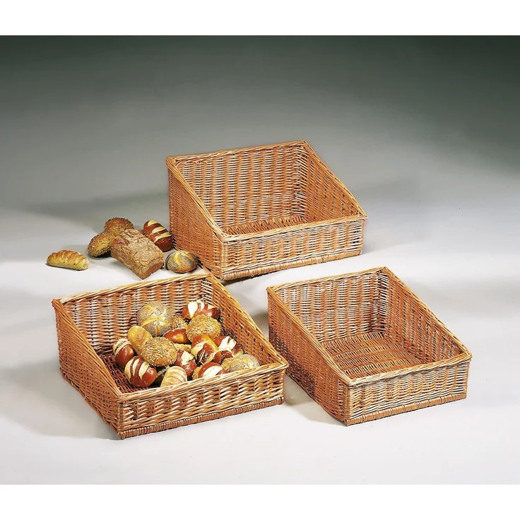 Regalkorb Natur Brotkorb Obstkorb Verkaufskorb Universal Korb – Bild 5