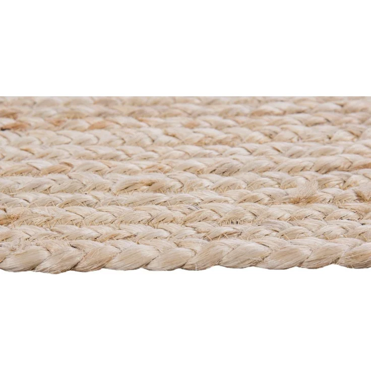 LUXOR living Teppich Salo, rechteckig, Höhe: 6 mm, Juteteppich, handgeflochten, Flecht Design, 100% Naturfaser – Bild 3