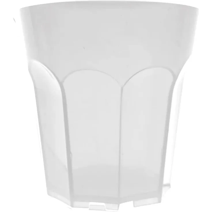 Home Movida Gläser 250 ml, 6 Stück, Kunststoff, weiß