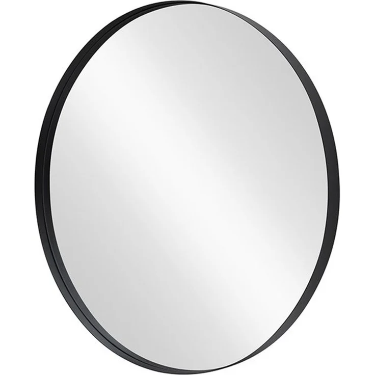 riess-ambiente Wandspiegel PORTRAIT 40cm schwarz – Metallrahmen, rund, Accessoire (Einzelartikel, 1-St), moderner Spiegel mit edlem Schwarz – ideal für Flur oder Ankleide – Bild 3