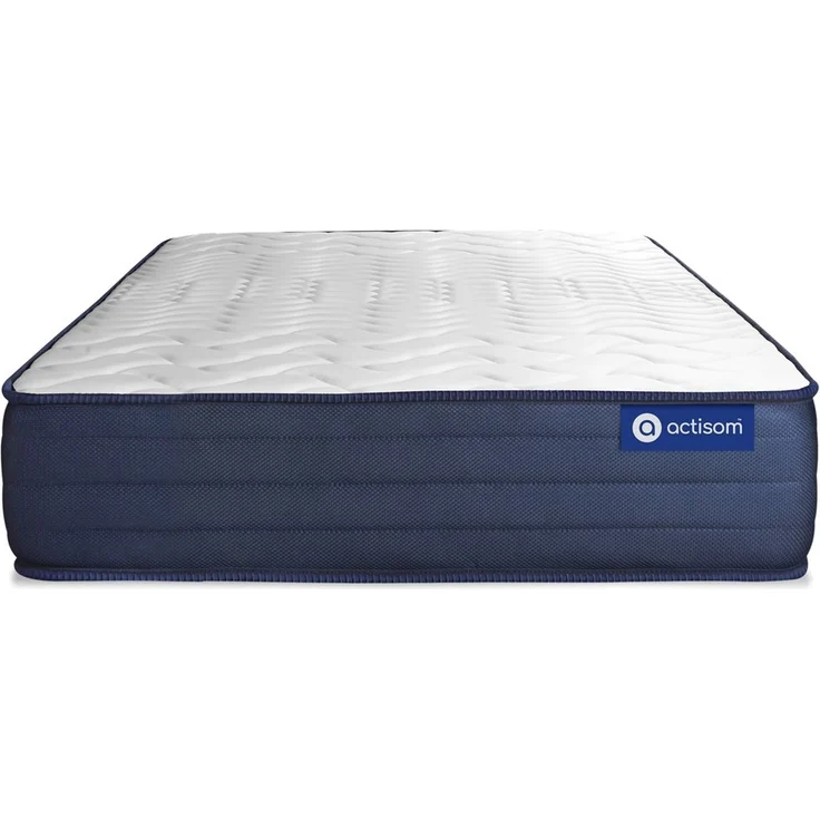 Actiflex life matratze 90x200cm + Bettgestell mit lattenrost - Dicke : 22cm - Taschenfederkern und Memory-schaum - H5 – Bild 2