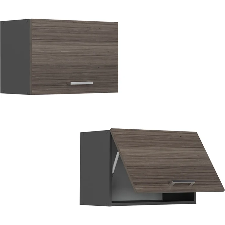 Hängeschrank R-Line Edelgrau 60 cm Flach Vicco – Bild 5