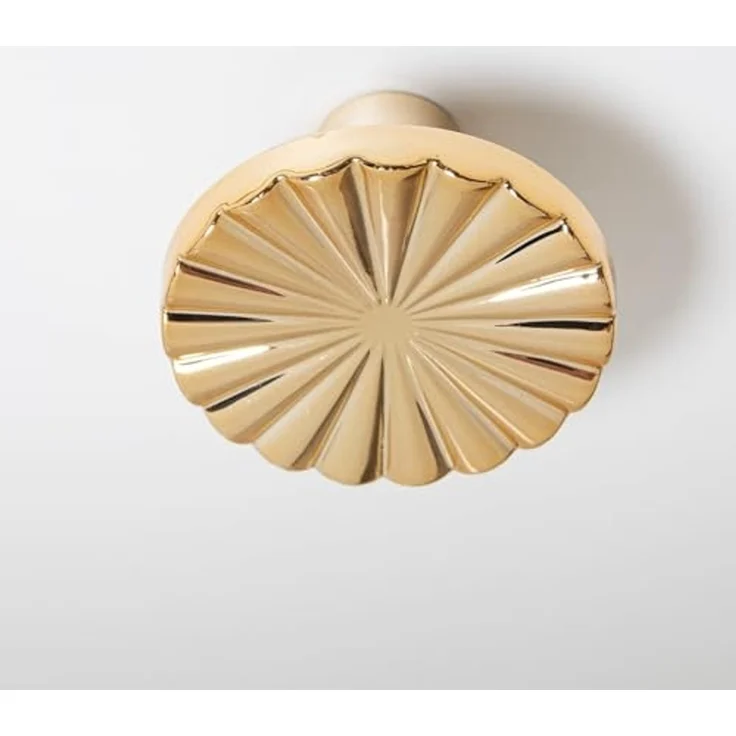 DRW Eingangstisch Konsolentisch aus Holz mit Zwei Schubladen in Weiß und Gold, 90 x 30 x 80 cm – Bild 5