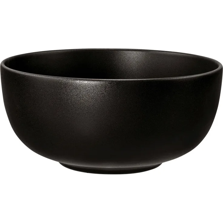 Seltmann Weiden Müslischale Liberty - Velvet Black, Porzellan, (1-tlg), Schale 15 cm