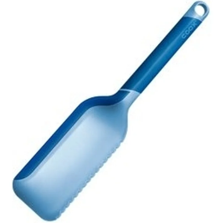 coox Tortenheber Tortenheber mit Schneidfunktion Silikon Blau, Schneidheber Kuchenschneider – Bild 4