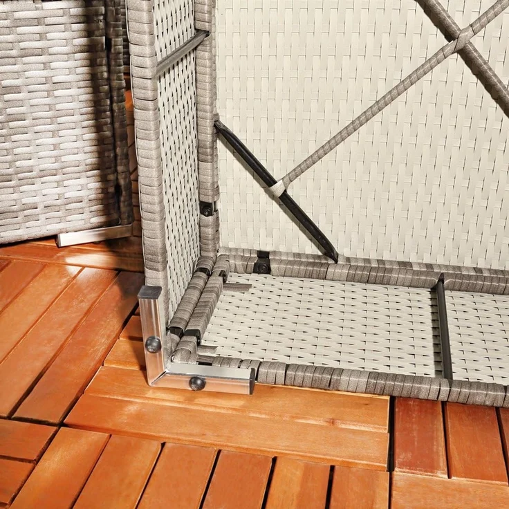 Sitzgruppe Gartenmöbel Lounge Sitzgarnitur Rattan Gartenset Sitzgruppe Terrasse – Bild 7