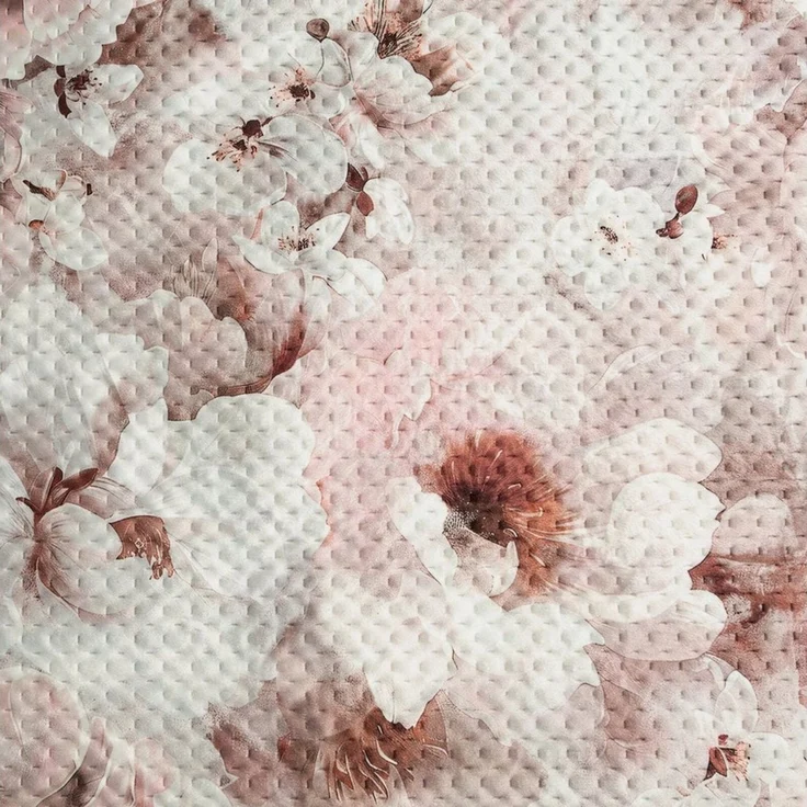 Eurofirany Tagesdecke floral, gesteppt & beidseitig, Bettüberwurf mit Blumenmuster, 170x210, 200x220, 220x240 – Bild 2