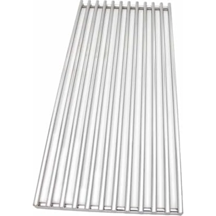 SANTOS Edelstahl-Grillrost, 43x18,8cm, passend für S-401, S-418 und S-518, rostfrei, hochwertiges Ersatz-Grillgitter – Bild 2