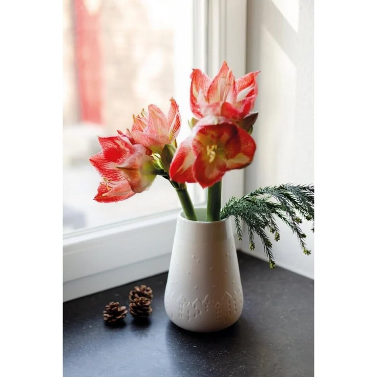 Räder Poesie Vase Winterstadt Ø 14,2 cm H 20,5 cm – Bild 1