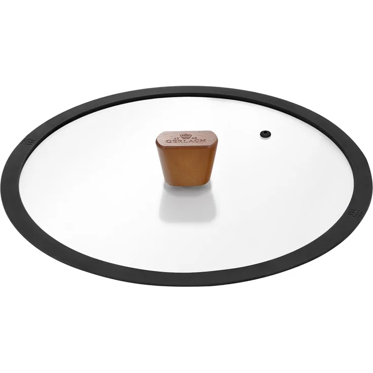 Gerlach G04-0320R-PPA8-01RP-SZS1-01 Pfannendeckel Natur, Glass