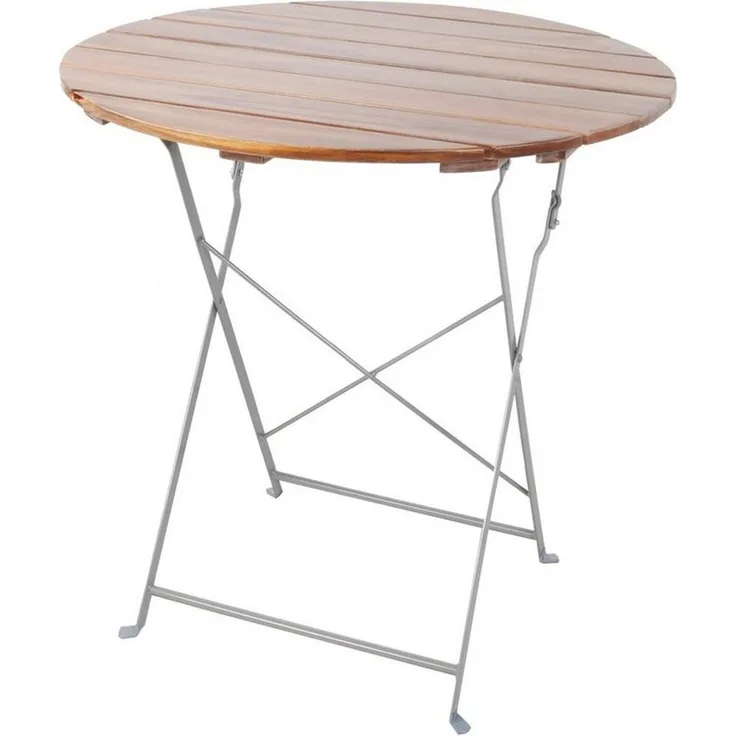 Biergarten Tisch Klapptisch Gartentisch Stehtisch klappbar Stahl Ø80cm