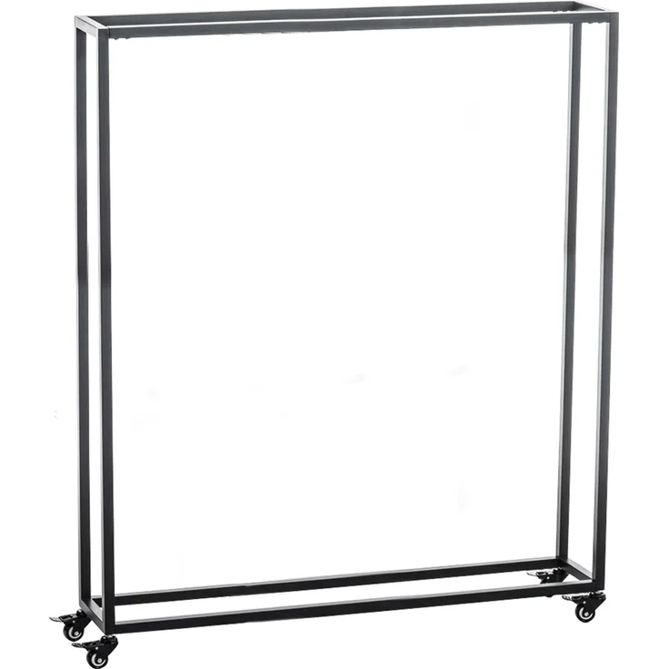 CLP Kaminholzständer Hetta,schwarz 25x100x150 cm – Bild 6
