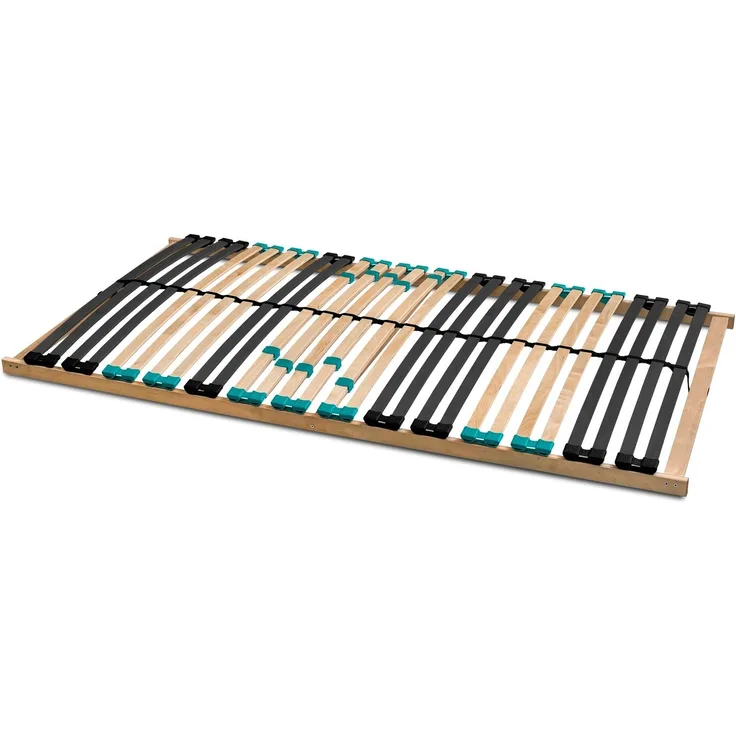 Coemo 7-Zonen Lattenrost DRÖMSON 100x200 cm 28 Federleisten starr Selbstmontage