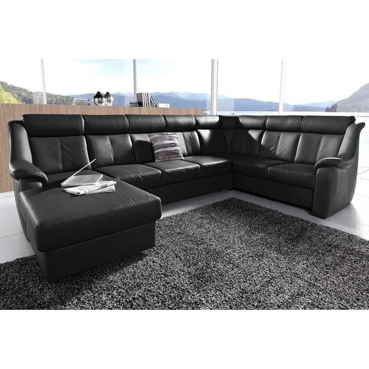 sit&more Wohnlandschaft Basel U-Form, wahlweise mit Relaxfunktion