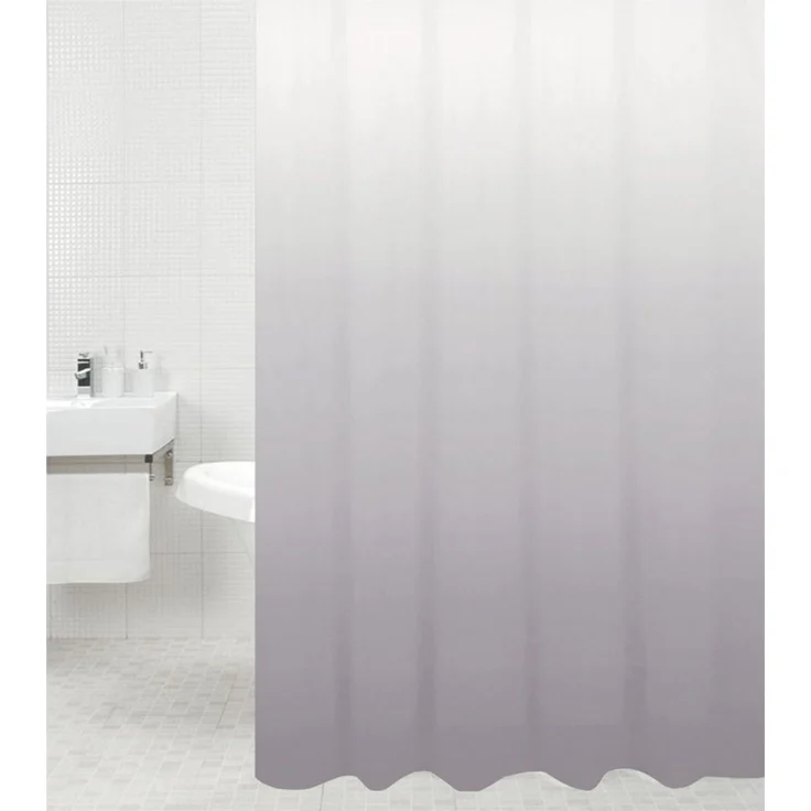 Sanilo Duschvorhang Magic Grau 180x200 cm, 100% wasserdicht, Anti-Schimmel-Effekt, hochwertige Qualität – Bild 1