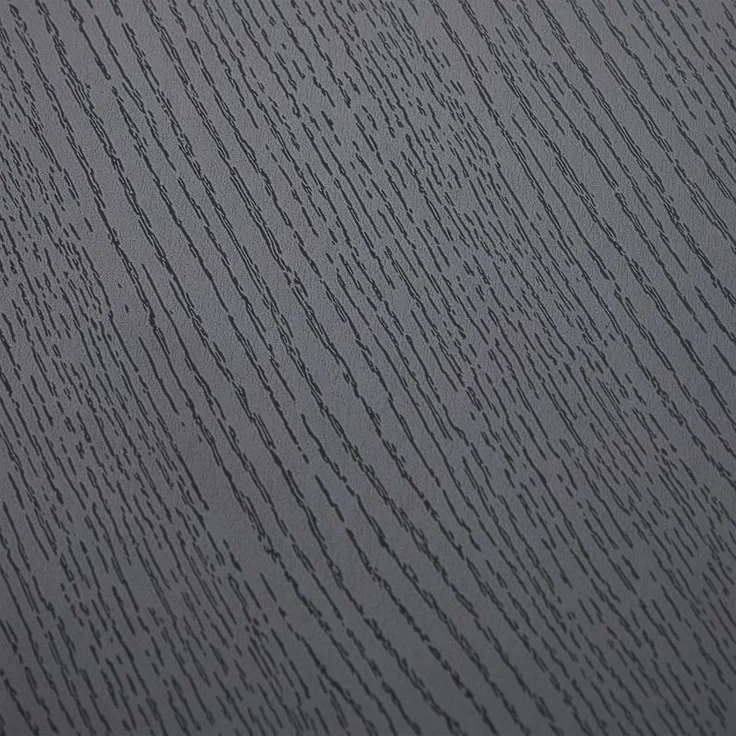 IDIMEX Couchtisch RUDA, Wohnzimmertisch rund 85 cm mit modernem Kegelfuß MDF Schwarz