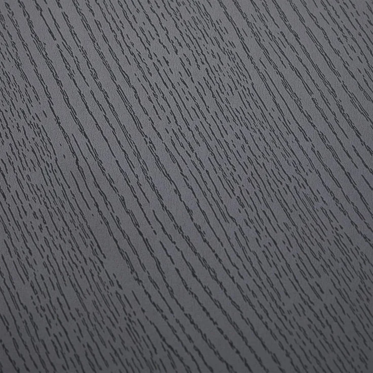 IDIMEX Couchtisch RUDA, Wohnzimmertisch rund 85 cm mit modernem Kegelfuß MDF Schwarz