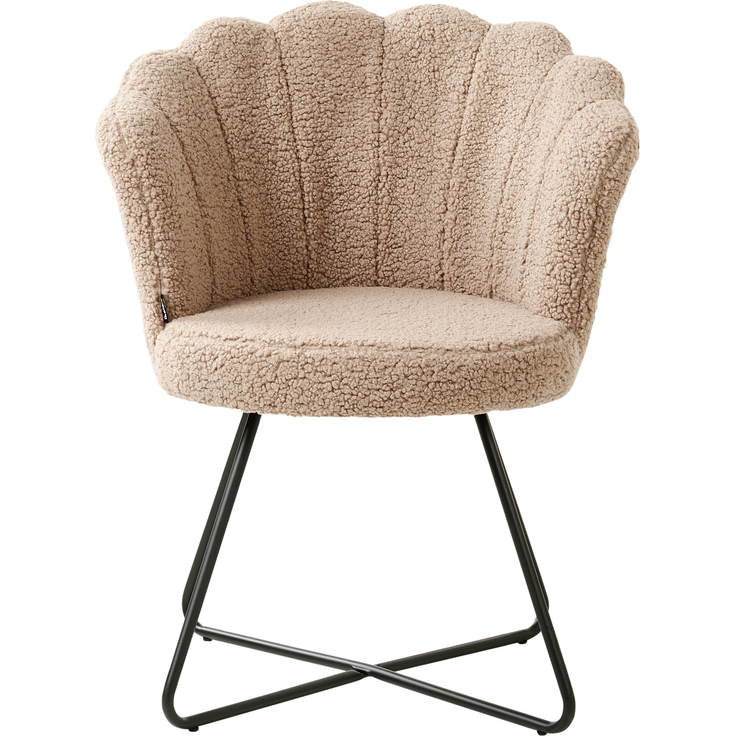 Sessel LOVELOCK Bouclé Beige – Bild 5