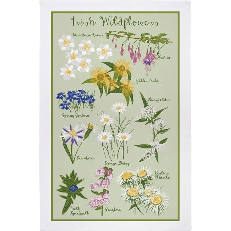 Ulster Weavers Geschirrtuch Irish Wildflowers, (1-tlg, 1-teilig), 100% Baumwolle 48x74 cm Küchentuch – Bild 2