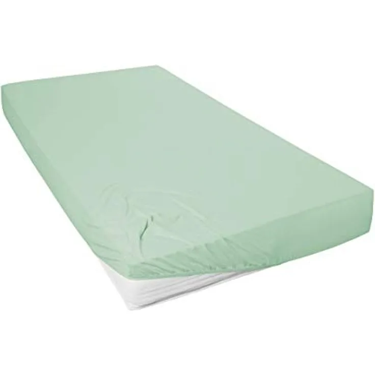 Westminster Spannbetttuch Jersey 100 x 200 cm eukalyptus