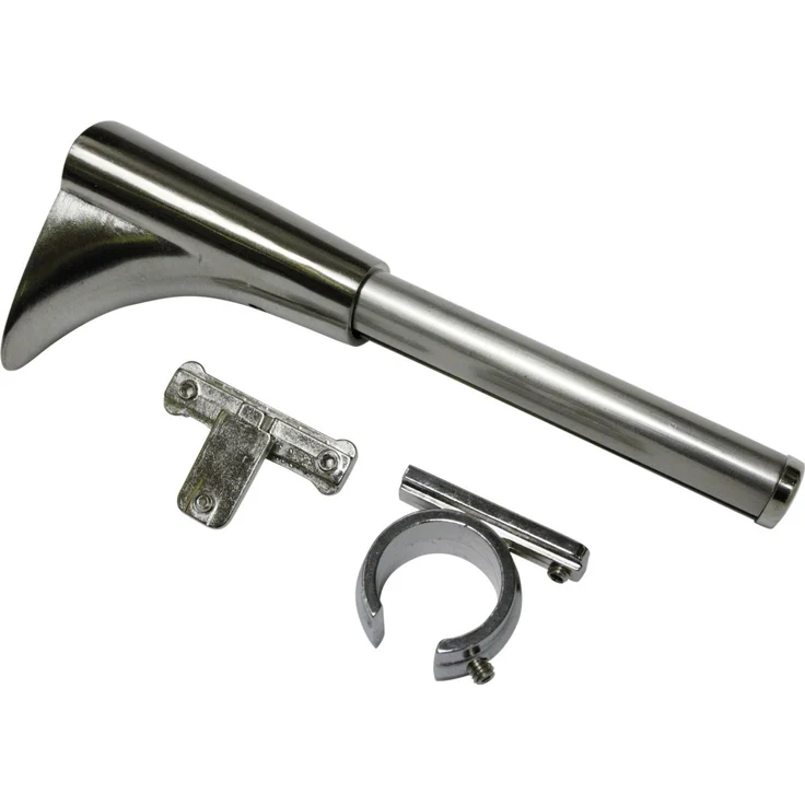 Gardinia Träger Universal Chicago edelstahl-optik, Ø 20 mm, 15 cm – Bild 1